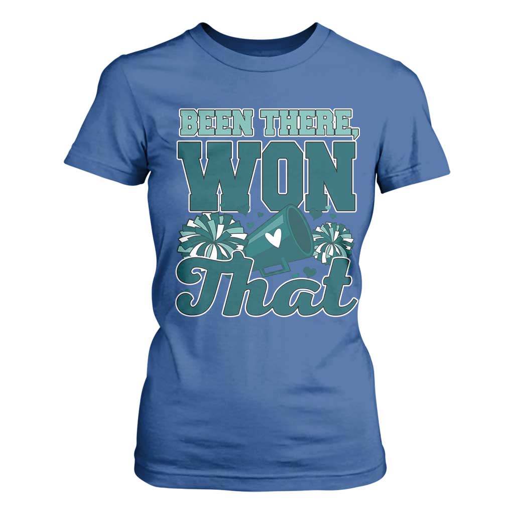 Been There Won That Cheer Spirit T Shirt For Women Game Day Champions Sport Fans TS02 Royal Blue Print Your Wear