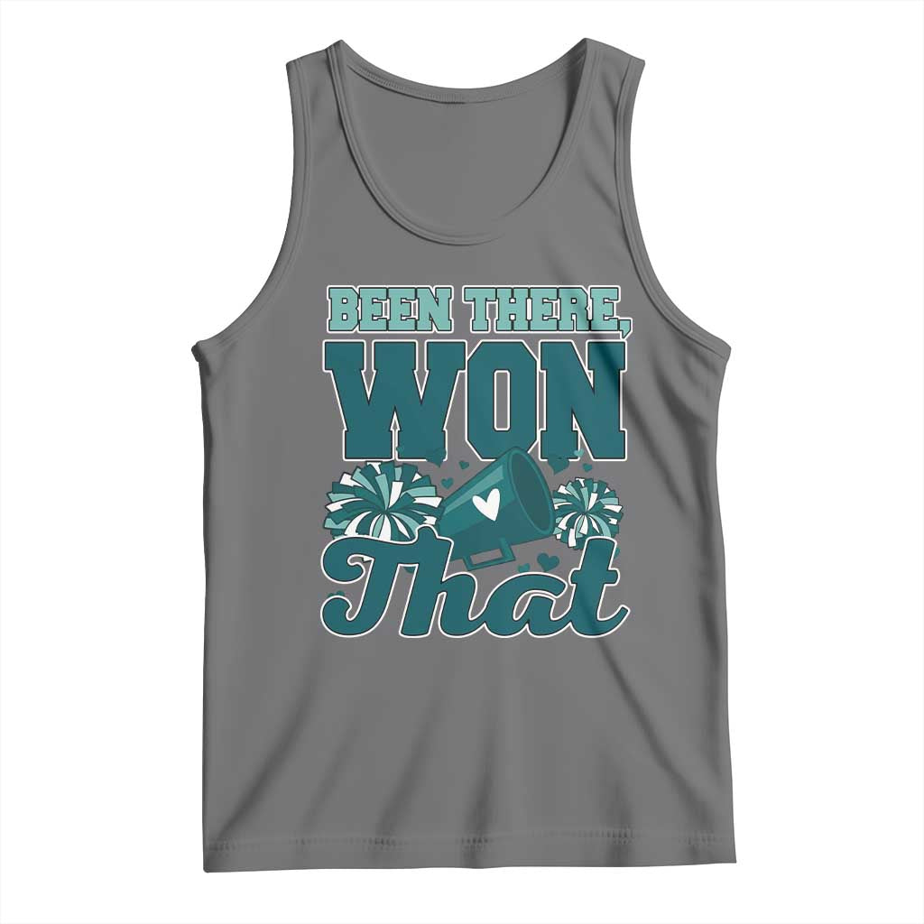 Been There Won That Cheer Spirit Tank Top Game Day Champions Sport Fans TS02 Black Heather Print Your Wear