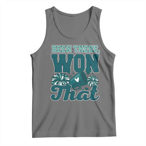 Been There Won That Cheer Spirit Tank Top Game Day Champions Sport Fans TS02 Black Heather Print Your Wear