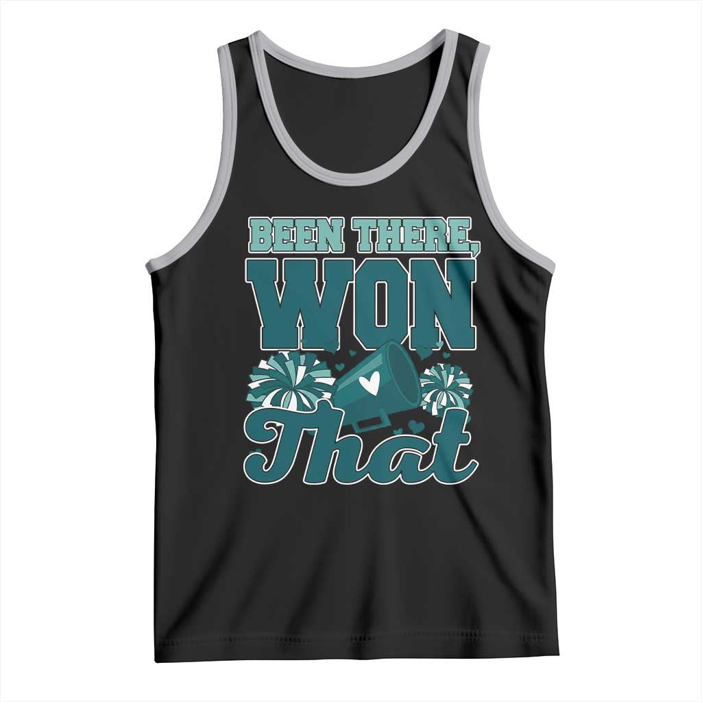 Been There Won That Cheer Spirit Tank Top Game Day Champions Sport Fans TS02 Black Athletic Heather Print Your Wear