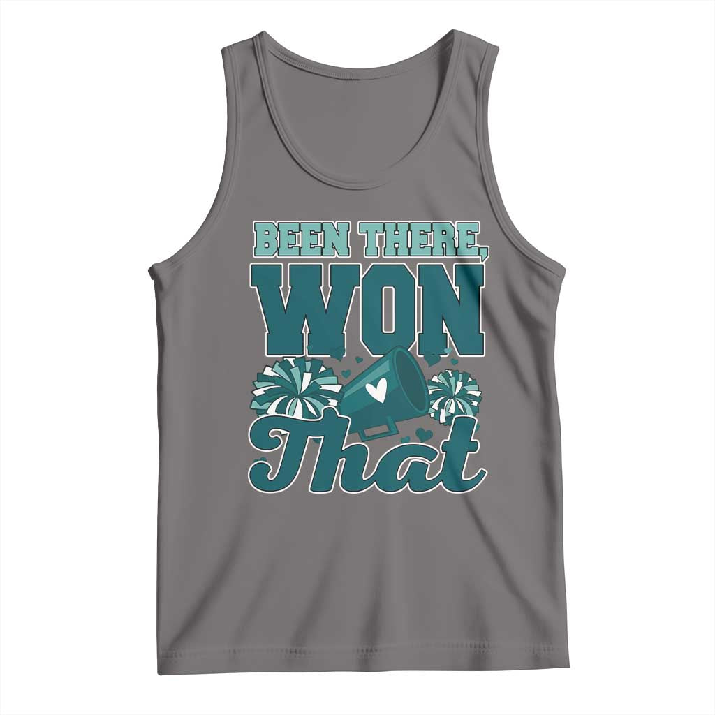 Been There Won That Cheer Spirit Tank Top Game Day Champions Sport Fans TS02 Deep Heather Print Your Wear