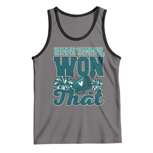 Been There Won That Cheer Spirit Tank Top Game Day Champions Sport Fans TS02 Deep Heather Black Print Your Wear