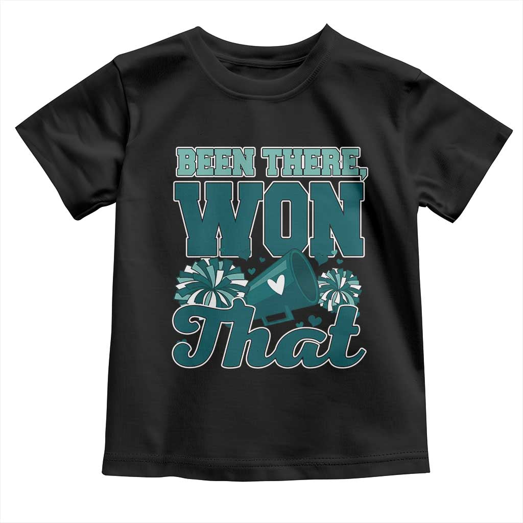 Been There Won That Cheer Spirit Toddler T Shirt Game Day Champions Sport Fans TS02 Black Print Your Wear