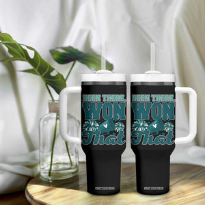 Been There Won That Cheer Spirit Tumbler With Handle Game Day Champions Sport Fans TS02 Print Your Wear