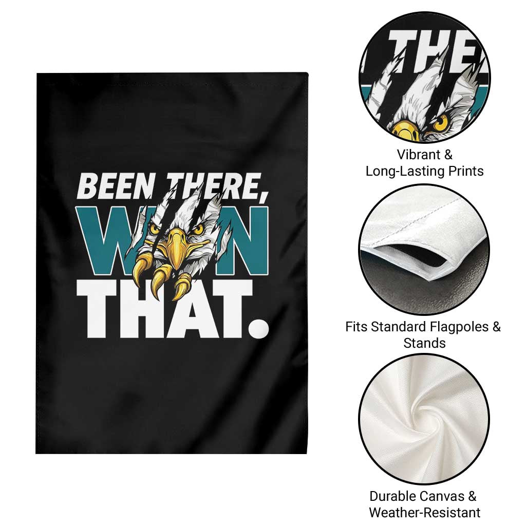 Been There Won That Fierce Eagle Garden Flag Game Day Champions Sport Fans TS02 Print Your Wear