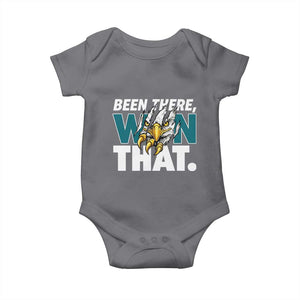 Been There Won That Fierce Eagle Baby Onesie Game Day Champions Sport Fans TS02 Charcoal Print Your Wear