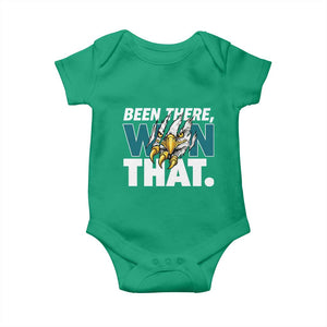 Been There Won That Fierce Eagle Baby Onesie Game Day Champions Sport Fans TS02 Irish Green Print Your Wear