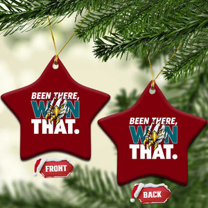 Been There Won That Fierce Eagle Ceramic Ornament Game Day Champions Sport Fans TS02 Print Your Wear