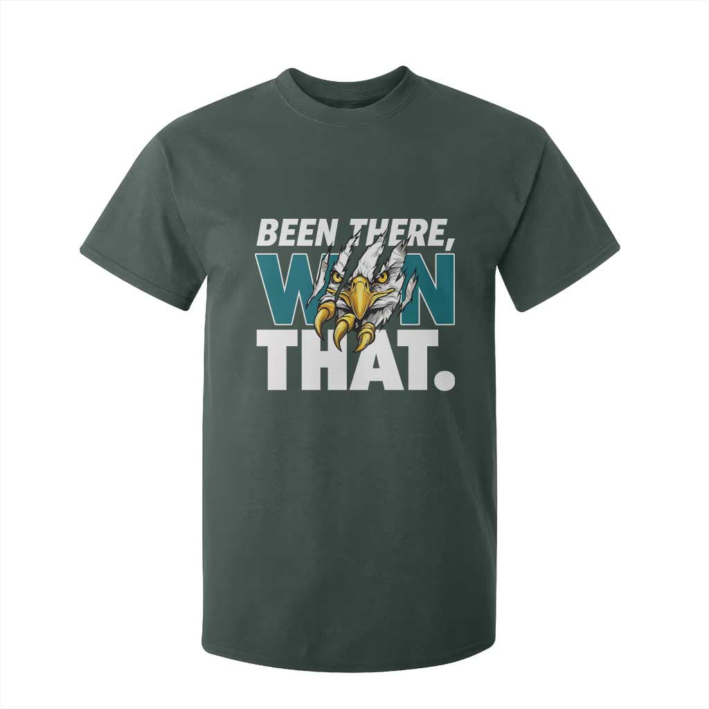 Been There Won That Fierce Eagle T Shirt For Kid Game Day Champions Sport Fans TS02 Dark Forest Green Print Your Wear
