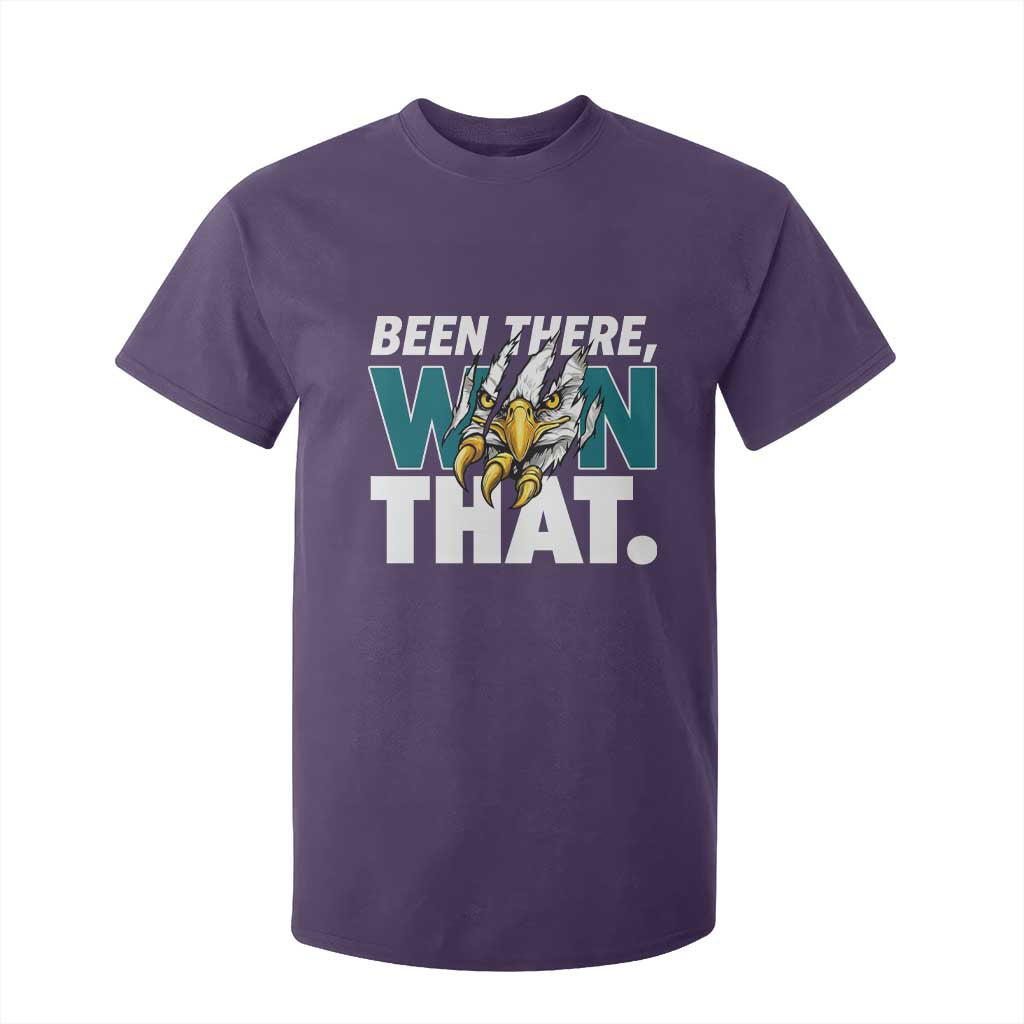Been There Won That Fierce Eagle T Shirt For Kid Game Day Champions Sport Fans TS02 Purple Print Your Wear