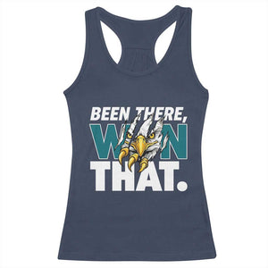 Been There Won That Fierce Eagle Racerback Tank Top Game Day Champions Sport Fans TS02 Navy Print Your Wear