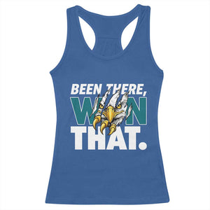 Been There Won That Fierce Eagle Racerback Tank Top Game Day Champions Sport Fans TS02 Royal Blue Print Your Wear