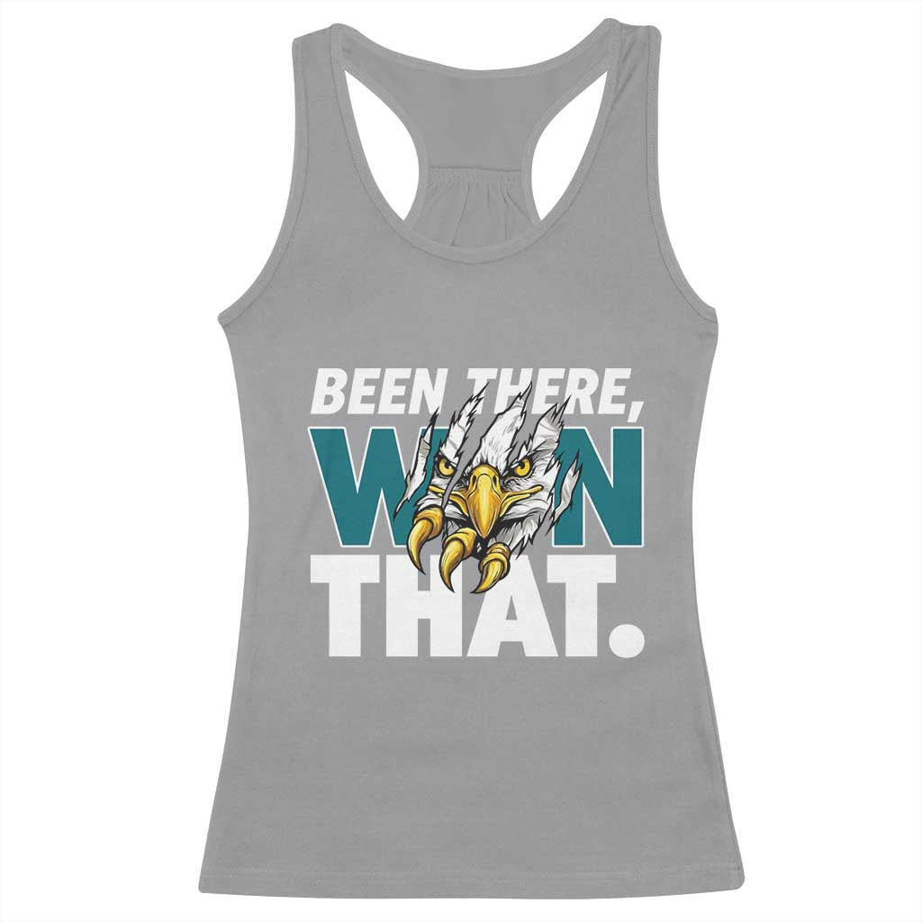 Been There Won That Fierce Eagle Racerback Tank Top Game Day Champions Sport Fans TS02 Sport Gray Print Your Wear