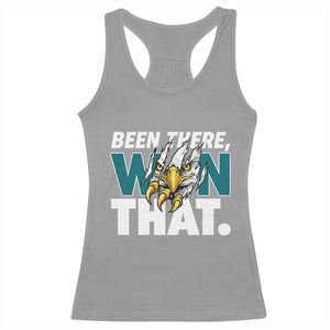 Been There Won That Fierce Eagle Racerback Tank Top Game Day Champions Sport Fans TS02 Sport Gray Print Your Wear