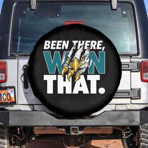 Been There Won That Fierce Eagle Spare Tire Cover Game Day Champions Sport Fans TS02 No hole Black Print Your Wear