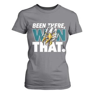 Been There Won That Fierce Eagle T Shirt For Women Game Day Champions Sport Fans TS02 Charcoal Print Your Wear