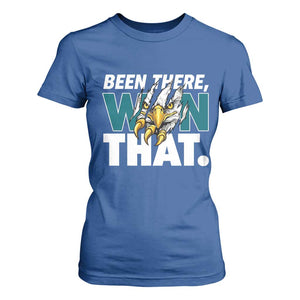 Been There Won That Fierce Eagle T Shirt For Women Game Day Champions Sport Fans TS02 Royal Blue Print Your Wear