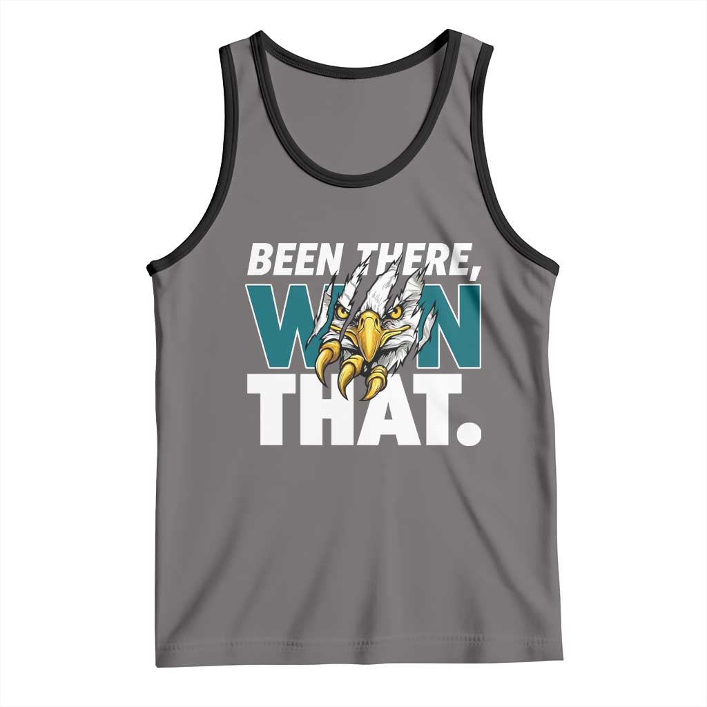 Been There Won That Fierce Eagle Tank Top Game Day Champions Sport Fans TS02 Deep Heather Black Print Your Wear