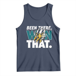 Been There Won That Fierce Eagle Tank Top Game Day Champions Sport Fans TS02 Navy Print Your Wear