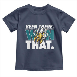 Been There Won That Fierce Eagle Toddler T Shirt Game Day Champions Sport Fans TS02 Navy Print Your Wear
