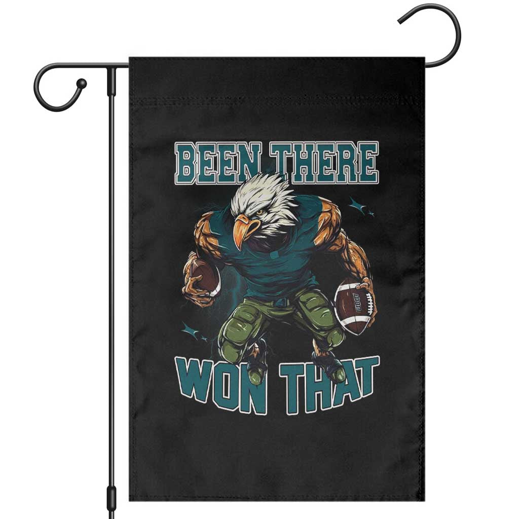 Been There Won That Fierce Football Graphic Garden Flag Game Day Champions Sport Fans TS02 Black Print Your Wear