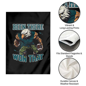 Been There Won That Fierce Football Graphic Garden Flag Game Day Champions Sport Fans TS02 Print Your Wear