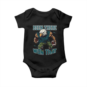 Been There Won That Fierce Football Graphic Baby Onesie Game Day Champions Sport Fans TS02 Black Print Your Wear