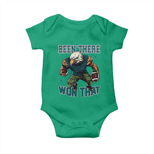Been There Won That Fierce Football Graphic Baby Onesie Game Day Champions Sport Fans TS02 Irish Green Print Your Wear
