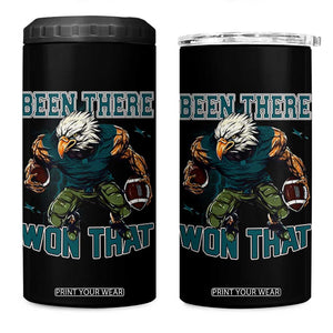 Been There Won That Fierce Football Graphic 4 in 1 Can Cooler Tumbler Game Day Champions Sport Fans TS02 One Size: 16 oz Black Print Your Wear