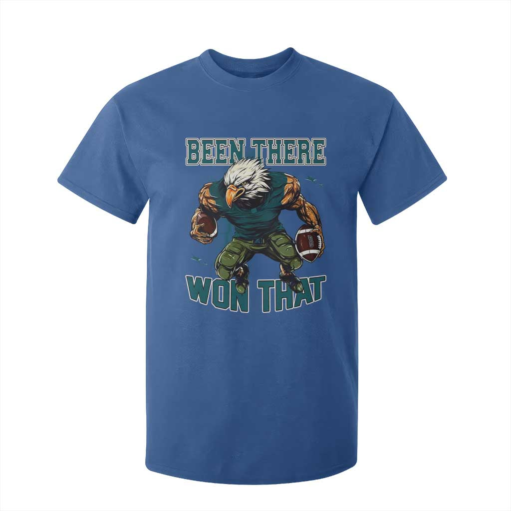 Been There Won That Fierce Football Graphic T Shirt For Kid Game Day Champions Sport Fans TS02 Royal Blue Print Your Wear