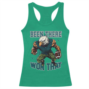 Been There Won That Fierce Football Graphic Racerback Tank Top Game Day Champions Sport Fans TS02 Irish Green Print Your Wear