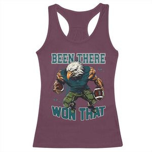 Been There Won That Fierce Football Graphic Racerback Tank Top Game Day Champions Sport Fans TS02 Maroon Print Your Wear