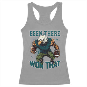 Been There Won That Fierce Football Graphic Racerback Tank Top Game Day Champions Sport Fans TS02 Sport Gray Print Your Wear