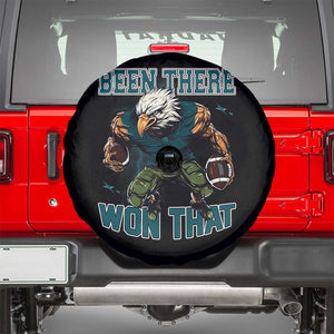 Been There Won That Fierce Football Graphic Spare Tire Cover Game Day Champions Sport Fans TS02 Black Print Your Wear
