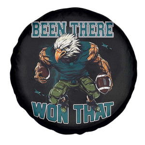 Been There Won That Fierce Football Graphic Spare Tire Cover Game Day Champions Sport Fans TS02 Print Your Wear