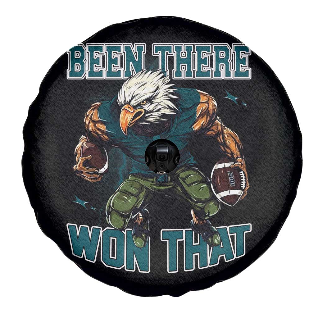 Been There Won That Fierce Football Graphic Spare Tire Cover Game Day Champions Sport Fans TS02 Print Your Wear