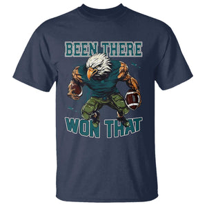 Been There Won That Fierce Football Graphic T Shirt Game Day Champions Sport Fans TS02 Navy Print Your Wear