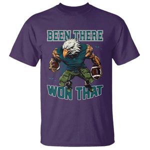Been There Won That Fierce Football Graphic T Shirt Game Day Champions Sport Fans TS02 Purple Print Your Wear