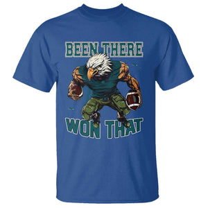Been There Won That Fierce Football Graphic T Shirt Game Day Champions Sport Fans TS02 Royal Blue Print Your Wear