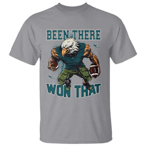 Been There Won That Fierce Football Graphic T Shirt Game Day Champions Sport Fans TS02 Sport Gray Print Your Wear
