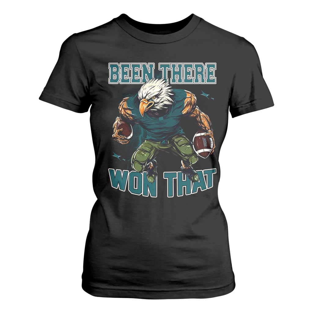 Been There Won That Fierce Football Graphic T Shirt For Women Game Day Champions Sport Fans TS02 Black Print Your Wear