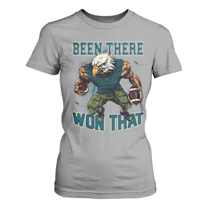 Been There Won That Fierce Football Graphic T Shirt For Women Game Day Champions Sport Fans TS02 Sport Gray Print Your Wear