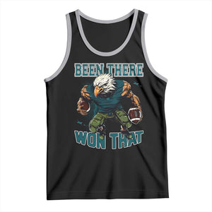 Been There Won That Fierce Football Graphic Tank Top Game Day Champions Sport Fans TS02 Black Athletic Heather Print Your Wear