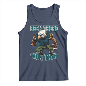 Been There Won That Fierce Football Graphic Tank Top Game Day Champions Sport Fans TS02 Navy Print Your Wear