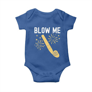Funny Offensive Blow Me Baby Onesie Adult Humor Party Celebration TS02 Royal Blue Print Your Wear