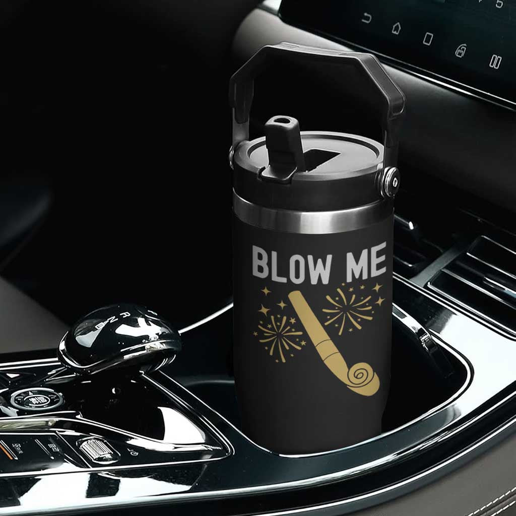Funny Offensive Blow Me Flip Straw Tumbler Adult Humor Party Celebration TS02 Print Your Wear