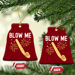 Funny Offensive Blow Me Ceramic Ornament Adult Humor Party Celebration TS02 Print Your Wear