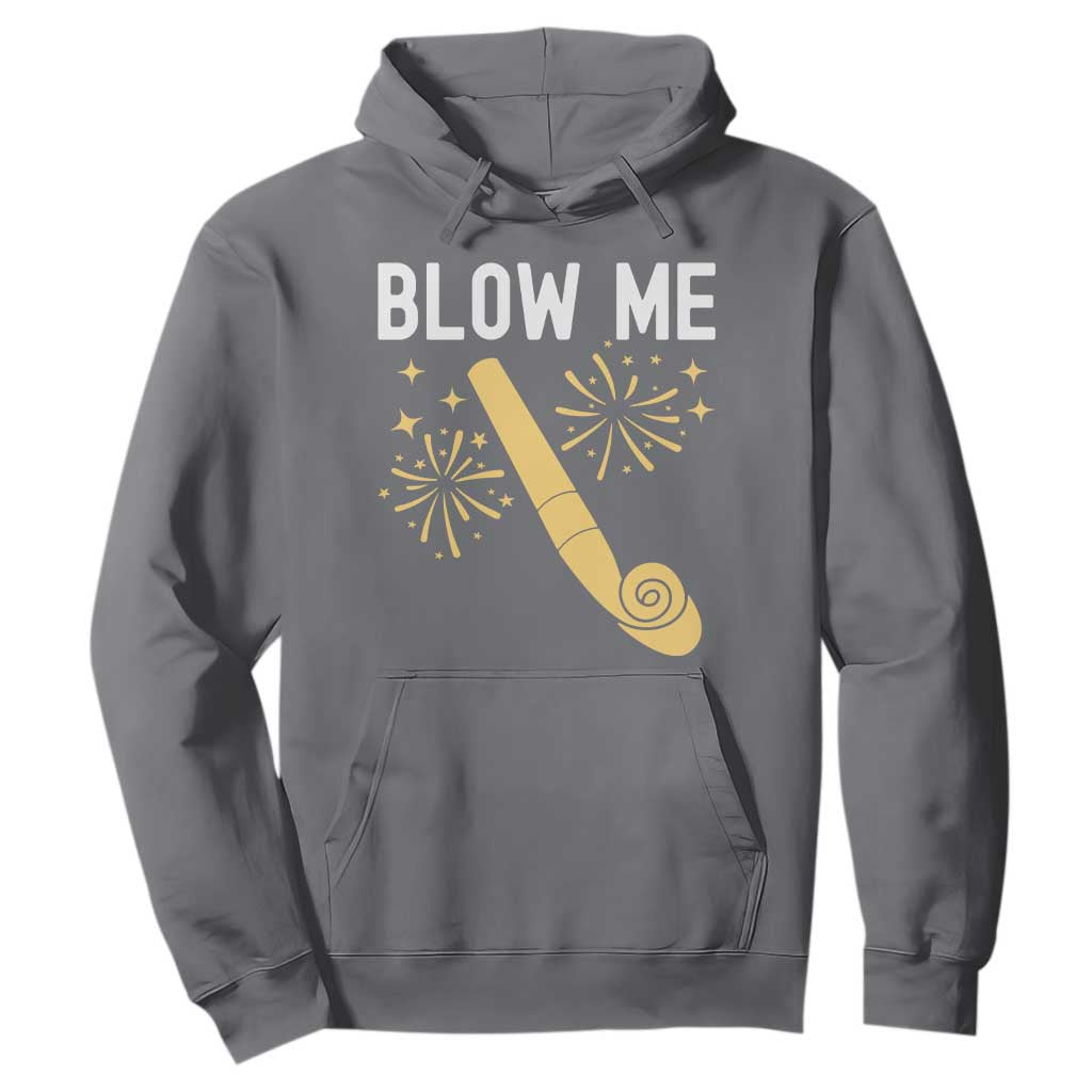 Funny Offensive Blow Me Hoodie Adult Humor Party Celebration TS02 Charcoal Print Your Wear