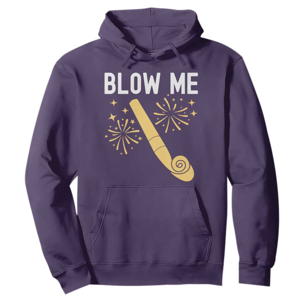 Funny Offensive Blow Me Hoodie Adult Humor Party Celebration TS02 Purple Print Your Wear