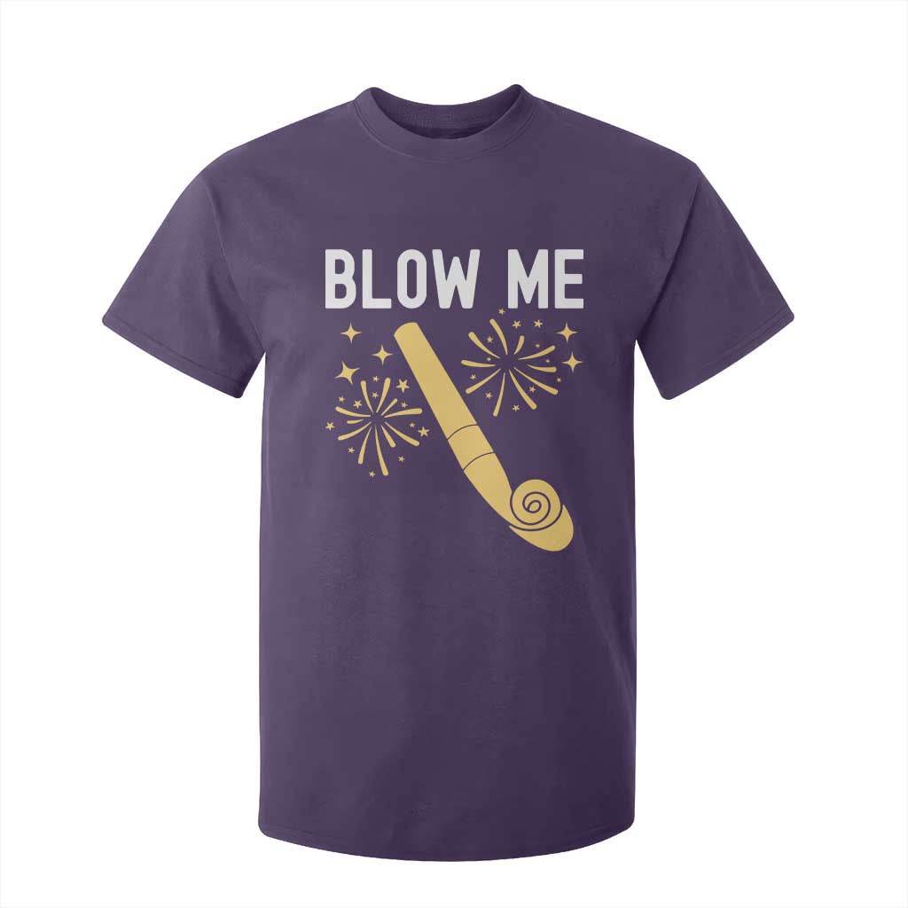 Funny Offensive Blow Me T Shirt For Kid Adult Humor Party Celebration TS02 Purple Print Your Wear
